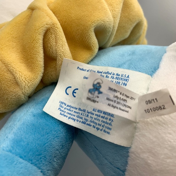 Build-A-Bear The Smurfs Smurfette 16" Plush Stuffed Animal - Picture 11 of 13